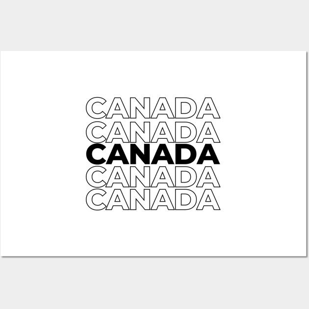 CANADA Wall Art by stickersbyjori